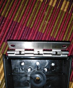 Igloo Hybrid Stainless and Plastic Latch (3.38 L x 0.57 W x 0.57 D Inches) - Black/Silver Black, Stainless Steel 72 81awdfQpf0L