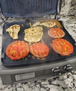 Cuisinart GR-150P1 Deluxe Electric Griddler, Stainless Steel Deluxe Grddler 50 81awn kQrhL