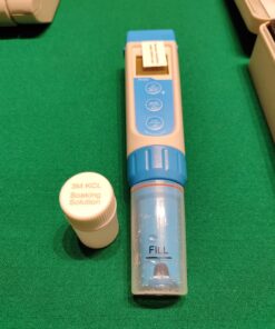 Apera Instruments AI311 Premium Series PH60 Waterproof pH Pocket Tester Kit, Replaceable Probe, ±0.01 pH Accuracy, Lcd display Regular Glass Bulb Sensor 37 81axFj8D2XL