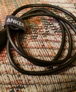 Anker USB C Cable, PowerLine USB 3.0 to USB C Charger Cable (3ft) with 56k Ohm Pull-up Resistor for Samsung Galaxy Note 8, S8, S8+, S9, Oculus Quest, Sony XZ, LG V20 G5 G6, HTC 10 (Black) 3ft Black 1 38 81aznLqxMFL