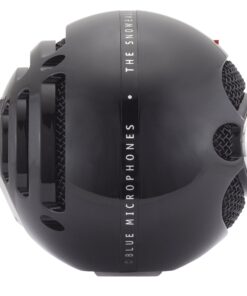 Logitech for Creators Blue Snowball USB Microphone for PC, Mac, Gaming, Recording, Streaming, Podcasting, Condenser Mic with Cardioid and Omnidirectional Pickup Patterns, Stylish Retro Design – Black Gloss Black 67 81b X731gL