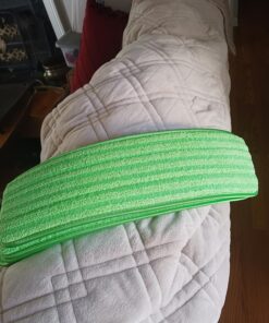 Microfiber Mop Pads 4 Pack - Reusable Washable Cloth Mop Head Replacements Best Thick Spray Wet Dust Dry Flat Velcro Attachment 18" Inch - Cleaning Refill Fits Bona, Bruce, Rubbermaid, Libman + More 1 37 81b oawpGpL