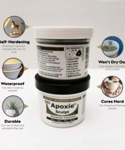 Aves Apoxie Sculpt - 2 Part Modeling Compound (A & B) - 1 Pound, Natural 33 81b x2LcVHL