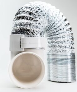 Cinch Tight 90 | Laundry Dryer Duct Connection Kit | Ziggurat Products 19 81b0mXZEXcL