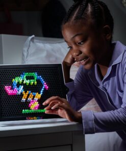 Lite-Brite Classic, Favorite Retro Toy - Create Art with Light, STEM, Educational Learning, Holiday, Birthday, Gift, Boys, Kid, Toddler, Girls Age 4+ Lite Brite Classic 22 81b1DCC5u6L