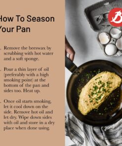 de Buyer MINERAL B Carbon Steel Fry Pan - 12.5” - Ideal for Searing, Sauteing & Reheating - Naturally Nonstick - Made in France 12.5" 25 81b2IZkV3hL 5