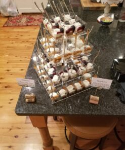 Zappy 100 Ct Elegant Square Mini Cube 2oz Clear Tasting Sample Shot Glasses 100 Ct Dessert Cups Disposable Plastic 100 Count (Pack of 1) 50 81b2QXw0nXL