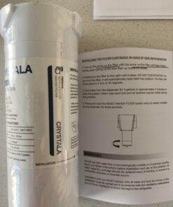 Crystala Filters XWF Water Filter, Compatible with GE XWF Refrigerator Water Filter, 3 Pack 17 81b3rSyqFhL