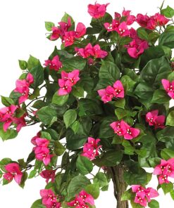 Nearly Natural 5228 Mini Bougainvillea Topiary Beauty, 5-Feet,9" x 9" x 62.5" , Green Plant 22 81b3vsv GRL