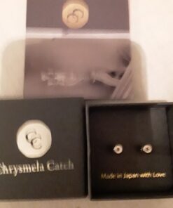 Most Secure Earring Back by Chrysmela Platinum Patented technology automatically fit and lock all types of earring posts Replace screw backs, La Pousset, butterfly backs 40 81b4vhhzZL