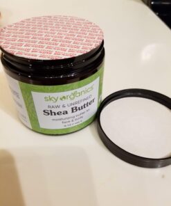 Sky Organics Organic Shea Butter for Body & Face USDA Certified Organic, 100% Raw & Unrefined to Soften, Smooth & Boost Radiance, 15 Ounce. 1 Pound (Pack of 1) 38 81b5 Y4FIL