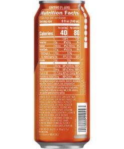 Mountain Dew Kickstart Orange Citrus (16 Ounce Cans, Pack of 12) 16 Fl Oz (Pack of 12) 16 81b5vsxJQRL