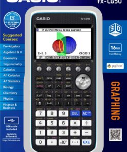 CASIO PRIZM FX-CG50 Color Graphing Calculator,Black & White,7.21"Wx10.32"Lx2.05"H 24 81b79Klxk6L 4