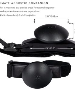 Meinl Percussion Foot Shaker with Strap-NOT Made in China-Ideal for Cajon Players, Guitarists and Singer/Songwriters, 2-Year Warranty, (FS-BK) 8 81b7NJtIWYL