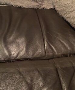 MastaPlasta Original Self-Adhesive Leather Repair Patch - Dark Brown 11" x 8" (28 x 20 cm), Instant Upholstery-Quality Scratch & Tear Repair for Sofas, Car Interiors, Bags, Vinyl & More B Dark Brown Leather 59 81b8yqMP2qL