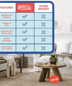 Wobble Wedges Flexible Plastic Shims, 75 Pack - MADE IN USA - Multi-Purpose Shim Wedges for Home Improvement & Work - Plastic Wedge, Table Shims for Leveling, Toilet Shims & Furniture Levelers - Black 13 81b9RQPRrnL