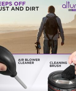 Altura Photo Professional Cleaning Kit for DSLR Cameras and Sensitive Electronics Bundle with 2oz Altura Photo Spray Lens and LCD Cleaner - Camera Accessories & Photography Accessories w/ 2 oz. Altura Photo Cleaning Solution 26 81b9UK5DDmL 3
