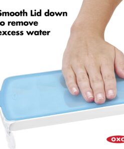 OXO Good Grips No-Spill Ice Cube Tray 1 Count (Pack of 1) 35 81b9qhy0qRL