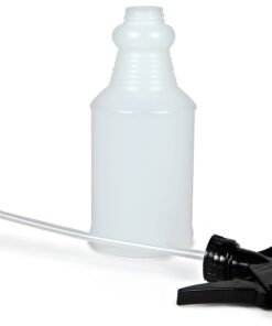 Vivaplex, 4, Large, 24 oz, Sturdy, Empty, Plastic Spray Bottles, with Black Trigger Sprayers 7 81bAB2t jGL
