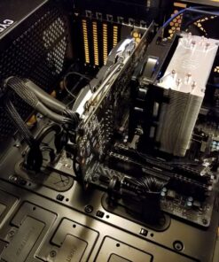 Cooler Master RR-212L-16PR-R1 Hyper 212 LED CPU Cooler with PWM Fan, Four Direct Contact Heat Pipes, Unique Blade Design and Red LEDs 42 81bAPyzIoIL