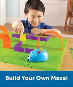 Learning Resources Code & Go Robot Mouse Activity Set, 83 Pieces, Ages 4+, Screen-Free Early Coding Toy for Kids, Interactive STEM Coding Pet 19 81bAS9utBoL