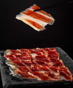 Iberico Ham de Bellota Shoulder (Paleta) Cured for 24 Months, Between 20-25 Servings, 10-12 lbs from Fermin Plus Ham Holder and Iberico Ham Knife 9 81bBph9P7L