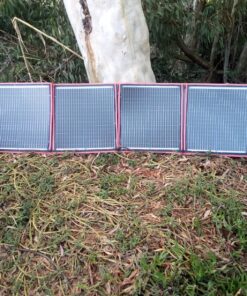 DOKIO 160W 18V Portable Solar Panel Kit (ONLY 9lb) Folding Solar Charger with 2 USB Outputs for 12v Batteries/Power Station AGM LiFePo4 RV Camping Trailer Car Marine…… 36 81bD4M3PzYL