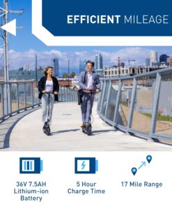 Hiboy S2/S2R Plus Electric Scooter, 8.5"/9" Tires, Up to 17/22 Miles Range, 350W Motor & 19 MPH Portable Folding Commuting Electric Scooter for Adults with Double Braking System and App S2 With Seat 40 81bDy93YOCL 1