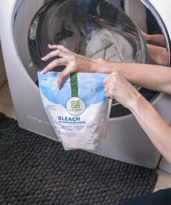 Alternative view of Grab Green Bleach Alternative Pods, 60 Count, Chlorine Free, Fragrance Free, Plant and Mineral Based, Laundry Booster to Brighten Whites, Removes Stains, Neutralizes Odors 60 Count (Pack of 1)