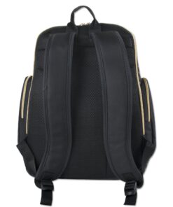 Fisher-Price Fashion Diaper Backpack with Fastfinder Pocket System Black 15 81bGc7ICtYL