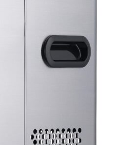 Newair Portable Ice Maker 50 lb. Daily, 12 Cubes in Under 7 Minutes - Compact Countertop Design - 3 Size Bullet Shaped Ice - for Kitchen/Office/RV/Bar - Stainless Steel 29 81bHIFspE L