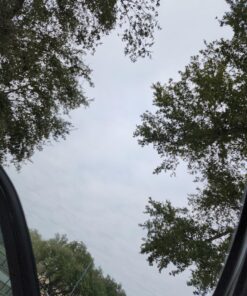 Alternative view of Dual Electronics MH200 Universal Gimbal Marine Radio Housing Unit, Transparent Fold-Down Door, Fully Enclosed Design, Single DIN, White Marine Stereo Splashguard Housing