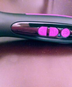 Ionic Hair Straightener Brush Upgrade 2.0,GLAMFIELDS Electrical Heated Hair Straightening with Faster Heating, MCH Ceramic Technology, Auto Temperature Lock, Anti Scald, Heat Resistant Glove(Black-01) Black 69 81bHcLFlxjL