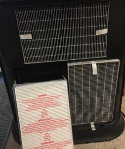 Honeywell HEPA Air Purifier Filter R, 3-Pack for HPA 100/200/300 and 5000 Series - Airborne Allergen Air Filter Targets Wildfire/Smoke, Pollen, Pet Dander, and Dust 3 pack 26 81bKEWU54JL