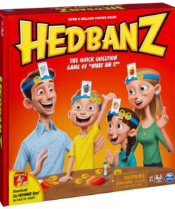 Spin Master Games Hedbanz, Quick Question Picture Guessing Family Game for Game Night Headbands Board Game, for Adults and Kids Ages 7 and up (Edition May Vary) Hedbanz Classic 29 81bKeq21JKL