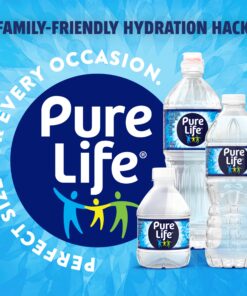 Nestlé Pure Life Purified Bottled Water, 16.9 Oz, Case Of 24 Bottles 16.9 Fl Oz (Pack of 24) 16 81bMEuFKywL