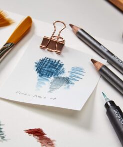 Derwent Graphitint Pencils Tin, Set of 24, Great for Holiday Gifts, Unique Blend of Graphite and Color, Watersoluble, Ideal for Mixed Media, Professional Quality (0700803) 24 Count 30 81bMTR5k6HL