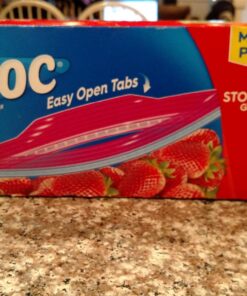 Ziploc Gallon Food Storage Bags, New Stay Open Design with Stand-Up Bottom, Easy to Fill, 75 Count (Pack of 2) 150 Count 37 81bPAxWrEL