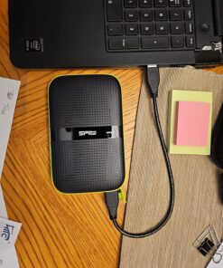 SP Silicon Power 2TB Rugged Portable External Hard Drive Armor A60 Shockproof USB 3.1 Gen1 for PC Mac Xbox and PS4 Black Black-Green 53 81bQ7wNyRvL