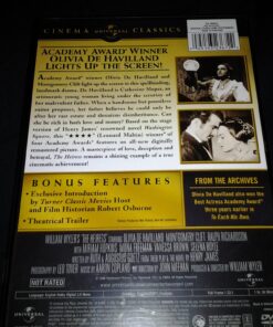 Alternative view of The Heiress (Universal Cinema Classics) DVD 
                             
                            February 6, 2007