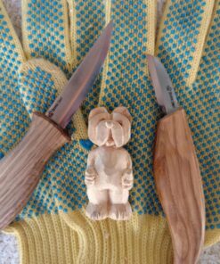 BeaverCraft Sloyd Knife C4 3.14" Wood Carving Sloyd Knife for Whittling and Roughing for beginners and profi - Durable High carbon steel - Spoon Carving Tools - Thin Wood Working Whittling Knife 45 81bS 5p9NcL