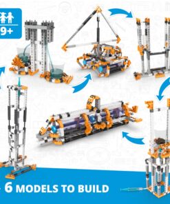 Alternative view of Engino- Stem Toys, Fluid Dynamics, Construction Toys for Kids 9+, Educational Toys, Gift for Boys & Girls (6 Model Options), Experimental Activities
