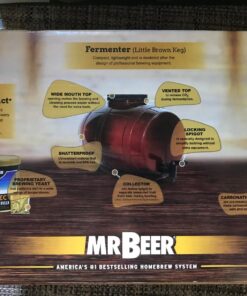Mr. Beer Complete Beer Making 2 Gallon Starter Kit, Premium Gold Edition, Brown Complete Kit 53 81bStW6 UZL