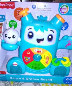 Fisher-Price Learning Toy Dance & Groove Rockit With Interactive Music Lights And Phrases For Infants And Toddlers 21 81bUG5GE4PL 1