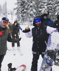 ZIONOR X4 Ski Goggles Magnetic Lens - Snowboard Snow Goggles for Men Women Adult A0 Vlt 13.67% Blue Lens Blue Frame 90 81bUfy2KWML