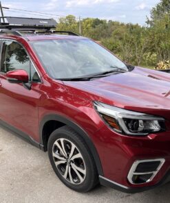 CURT 18115 Universal 42 x 37-Inch Black Steel Roof Rack Rooftop Cargo Carrier 57 81bVXi9OFnL