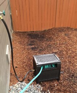 Suncast 175 ft. Wicker Style Resin Hose Hideaway with Hose Guide, Java 1 Pack 22 81bVjBBG92L