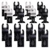 Vtopmart 20 Metal Wood Oscillating Multitool Quick Release Saw Blades Compatible with Fein Multimaster Porter Cable Black & Decker Bosch Craftsman Ridgid Ryobi Makita Milwaukee Rockwell 20 Pack Standard 61 81bVlZKaq4L 1