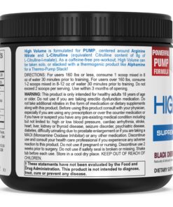 PEScience High Volume Nitric Oxide Booster Pump Pre Workout Powder, Black Cherry, 36 Scoops, Caffeine Free 10 81bWA3S3AmL