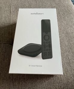 SofaBaton X1 Universal Remote Control with Hub & APP, Smart Remote with One-Touch Activities, Compatible with Alexa for Voice Control, Control up to 60 Entertainment IR/Bluetooth Devices 2023 Latest X1 Remote Set 34 81bWcNBfgKL 2